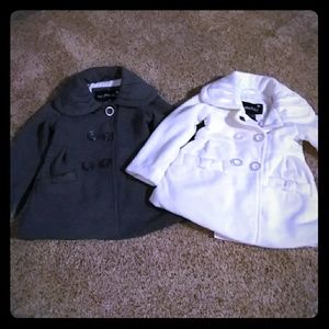 2 girls coats 3t & 2t